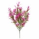 thumbnail image 1 of Billuyoard 5 tenedores, hojas de crisantemo artificiales rurales, hierba, planta en maceta, flores falsas, bonsái, maceta, decoración de boda Artificial Plantas Artificiales Rosa roja Billuyoard HA6744-05B, 1 of 6