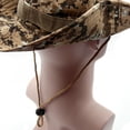 thumbnail image 4 of TrendBox ACU Digital Army Camo Military Boonie Sun Bucket Hat Unisex Cap For Sports Camping Fishing Hiking Boating Outdoor, 4 of 5