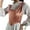 Brown, variant on Women's Shapewear Adjustable Strap Crop Top Corset Bustier Shaping Vest Weight Loss Helper Grey L