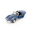 thumbnail image 6 of 1970 Chevy Corvette T-Top, Blue - Showcasts 38202BU - 1/24 Scale Diecast Model Car, 6 of 9