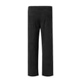 thumbnail image 5 of JAJAHO Women's Corduroy Pants Mid Rise Elastic Waist Tapered Pants Casual Baggy Solid Color Trousers With Pockets Soft Trousers, 5 of 6