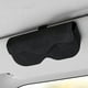 thumbnail image 4 of Clip de gafas de sol negro, caja de almacenamiento de visera de coche, 4 of 6