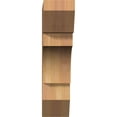 thumbnail image 2 of Ekena Millwork 3 1/2"W x 14"D x 14"H Westlake Slat Smooth Bracket, Western Red Cedar, 2 of 4