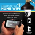 thumbnail image 4 of Cámara de seguridad Sight Bulb Pro LED, 80 W, WiFi, conversación bidireccional, 4 of 5