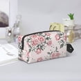 thumbnail image 6 of Uemuo Rose Flowers Pattern Portable Toiletry Bags with Handle, Waterproof travel Make up Bags for Women, Large Capacity Travel Cosmetic Bags, 6 of 9
