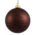 thumbnail image 1 of Vickerman N111215 Boule de Chocolat de 4,75 Po avec Asst Pailleté, 1 of 1