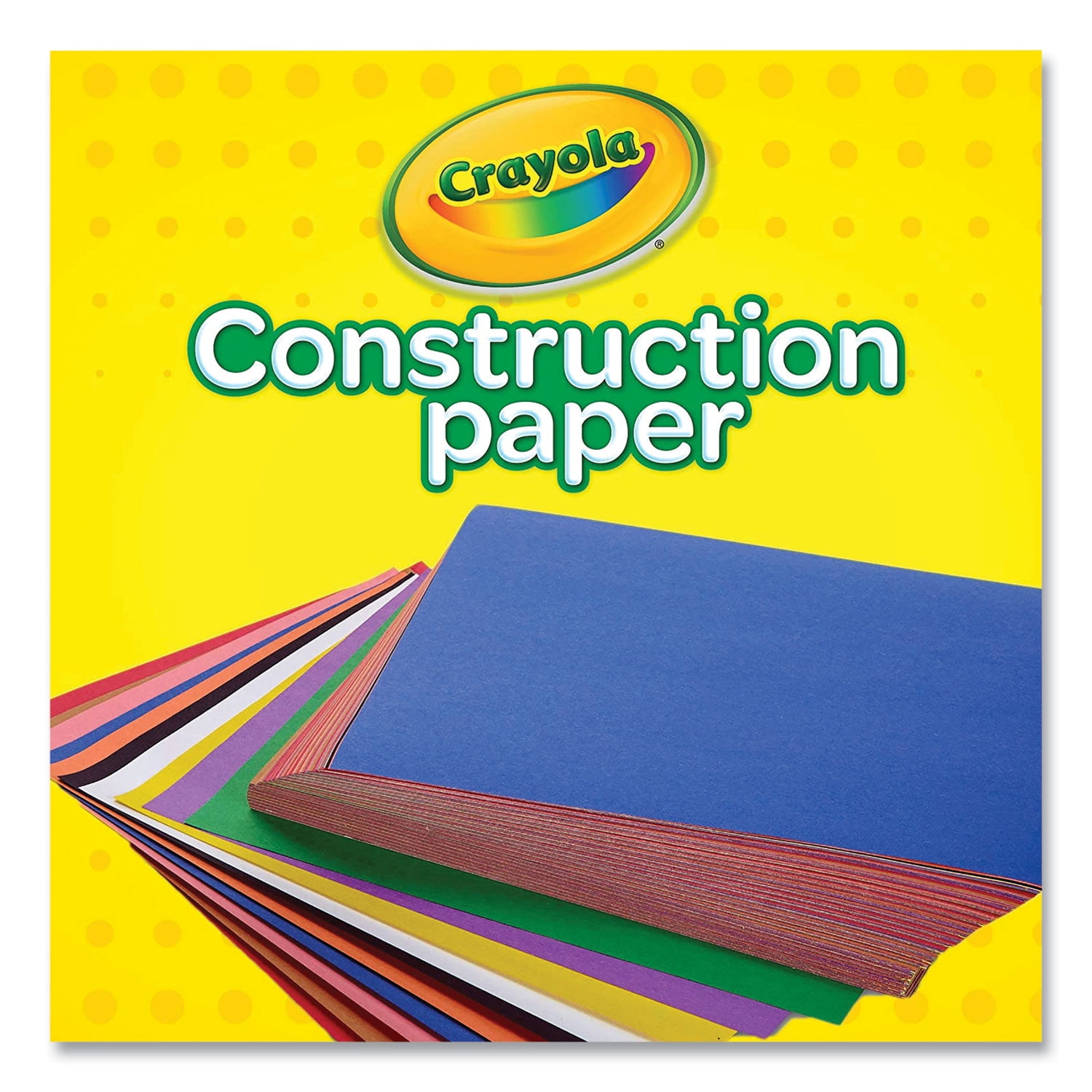 Construction Paper, 9 x 12, Assorted Colors, 240 Sheets/Pack | Bundle of 2 Each