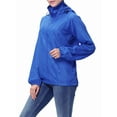 thumbnail image 1 of KingShop Wind & Water-Resistant Rain Jacket Hooded Wind Resistant/Water Repellent Zip Front Windbreaker Jacket, 1 of 7