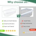 thumbnail image 4 of WPW10371194, W10371194 Door Shelf Bin Compatible With whirlpool, kenmore, kitchenAid, maytag, amana, ikea: WRF535SMBM, WRB322DMBM, WRB329DMBB etc. Re, 4 of 8