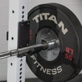 thumbnail image 5 of Titan Fitness X-3 Series 90" White Bolt-Down Power Rack, 24" Depth, Rackable 1650 LB Cage, 1.25" and 2" Pull Up bars, Standard J-Hooks, Weightlifting and Strength Training, 5 of 7