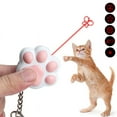 thumbnail image 7 of Pets Laser Toy for Cats Pet Cat Toys USB Rechargeable Multifunctional Interactive Funny Kitten Training Laser Toy Pet Supplies (WHITE), 7 of 7