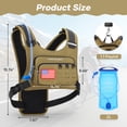 thumbnail image 3 of Maelstrom Running Vest for Men & Women, Detachable Hydration Pack with 2L Bladder, Breathable Backpack for Hiking, Cycling, Marathon, 3 of 8