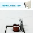 thumbnail image 3 of Soimiss Winter Faucet Cover Outdoor Beige Insulated Frost and Snow Resistant Spigot Cover, 3 of 5