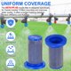 thumbnail image 5 of Uxcell Filtro de Boquilla para Pulverizadores, Paquete de 5, 8079-PP-50 Filtro de Boquilla de Plástico para Boquilla de Pulverización Teejet [Azul], 5 of 7