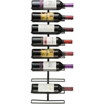 Sorbus Wall Mount 9-Bottle Wine Rack