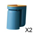 thumbnail image 1 of Portacepillos de dientes,soporte para cepillos de dientes ducha montada en la pared,Soporte para cepillos de dientes AL revés ABAJO Taza para hacer gárgaras,Organizador de almacenamiento para, 1 of 8
