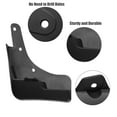 thumbnail image 3 of Unique Bargains Front and Rear Mud Flaps Splash Guards Fit for Nissan Rogue Black 1 Set, 3 of 8