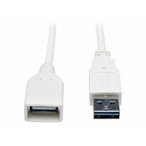 Tripp Lite 10FT USB 2.0 Universal Cbl Wht - UR024-010-WH