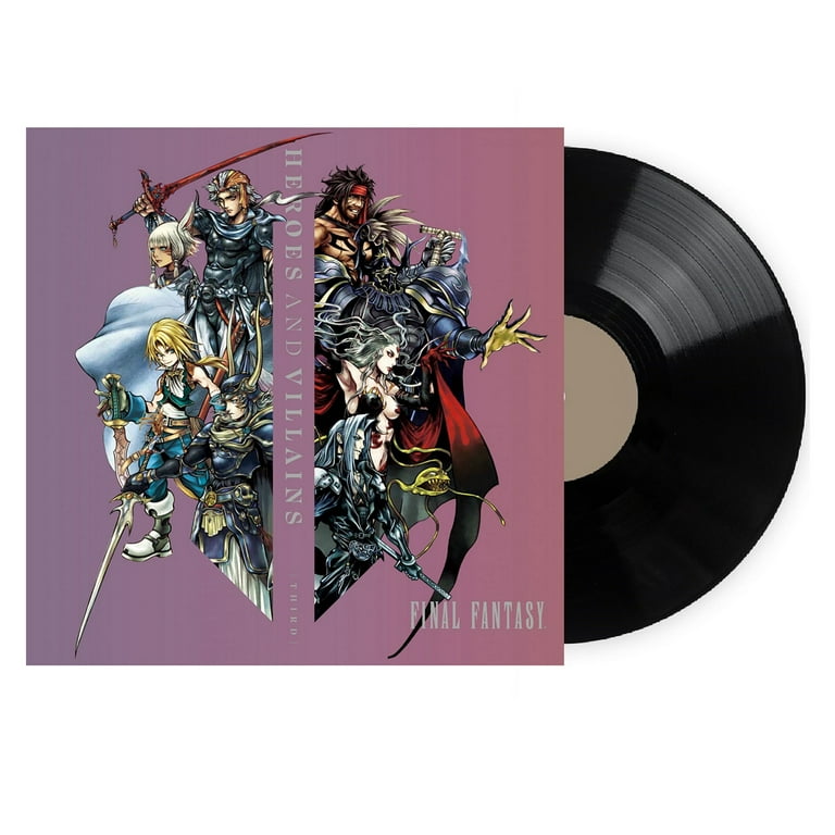 Final Fantasy Heroes And Villains Series Music Collection 4x LP
