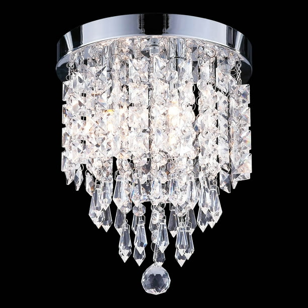 UL Listed 3Light Crystal Chandelier Ceiling Fixture Pendant Walmart