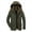 Army Green, variant on Men's Hooded Winter Coat Warm Puffer Jacket Thicken Cotton Coat with Removable Hood Mountain Waterproof Ski Snow Jackets for Men
