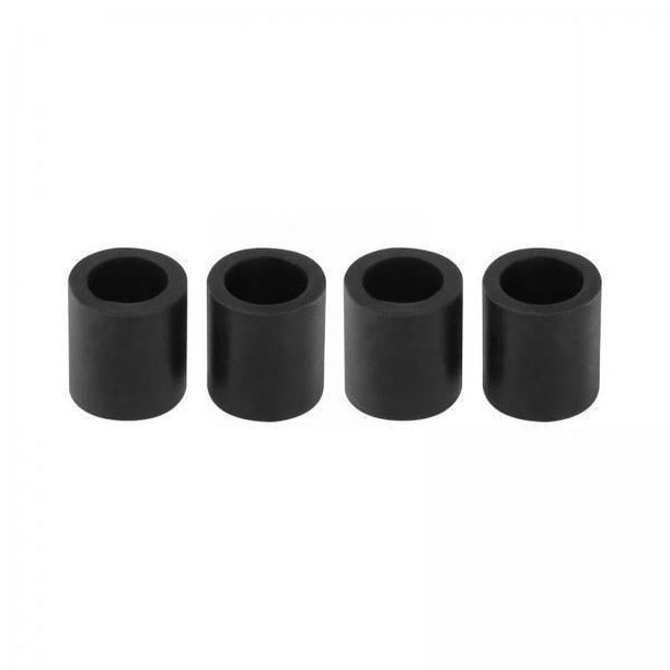 Rodillos De Goma De 5x4 Uds., Rueda De Rodillo De Goma Duradera Para Cortadora Eléctrica, Color Negro 5 piezas
