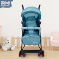 thumbnail image 4 of Carriola de Paseo Plegable Rm Regalomex con Toldo y Respaldo Reclinable azul Grande, 4 of 6