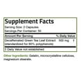 thumbnail image 2 of Bronson Green Tea Extract Capsules Caffeine Free, 500mg, 100 Capsules, 2 of 2