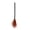 Orange, variant on Witch Broomstick for Halloween Party, 35 Inch Plastic Broom Prop Decor, Party Supplies for Dance Parties, Stage Performances, Photo Booth Use, Halloween Gift (3 Pack)