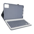 thumbnail image 1 of Funda Con Teclado Para Tableta De 11 Pulgadas, Teclado BT Y Soporte Para Bolígrafo, Recortes Precisos Y Diseño De Colmena, Compatible Con Tab M11, Tab K11, 1 of 7