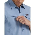 thumbnail image 5 of ATG by Wrangler® Men's Asymmetric Zip Pocket Shirt with UPF 40+, 5 of 7