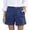 shorts 121#Navy, variant on WAYUTE Women's Shorts Solid Twill Stretchy Chino Denim Short Pants High Waist Jean Shorts Casual Versatile Summer Dailywear