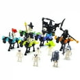 thumbnail image 3 of MOC Halloween Skeleton Army Mini Doll Building Blocks DIY Assembled Building Blocks Character Doll Skeleton Horse Ornaments Toy, 3 of 9