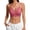 Brick Red, variant on Women's Size Sexy Floral Lace Scalloped Wireless Bra Strap V Neck Everyday Bralette Green for Size One Size