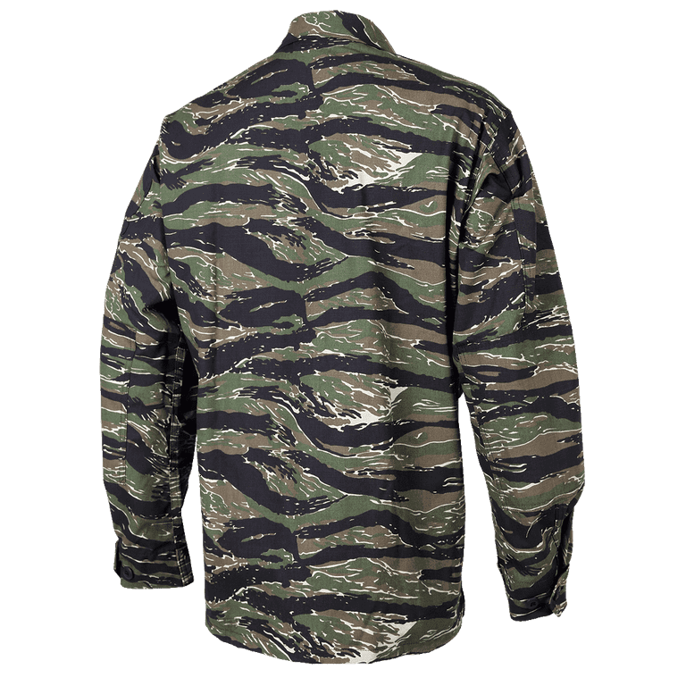 BDU COAT,VIETNAM TIGER STRIPE, MENS, COTTON, XSR