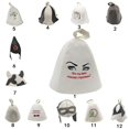 thumbnail image 3 of Russian Wool Sauna Hat Protector #9, 3 of 8