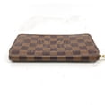 thumbnail image 3 of Pre-Owned LOUIS VUITTON Round Zipper Damier Zippy Wallet N41661 Louis Vuitton Brown Long LV (Good), 3 of 10