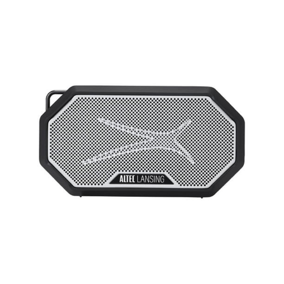 Refurbished Altec Lansing IMW1002 HydraMini2.0 EverythingProof Wireless Magnetic Portable Bluetooth Speaker, Black Grey