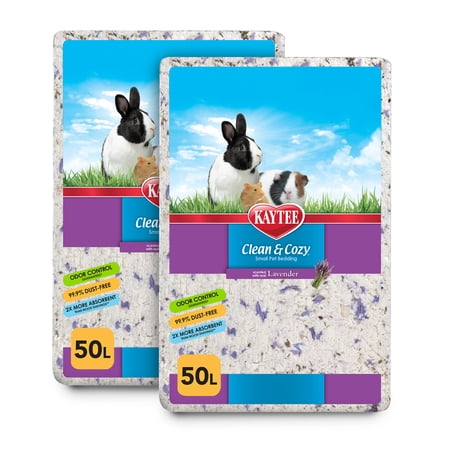 Kaytee Clean & Cozy Paper Bedding with Lavender 100 Liters