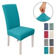 thumbnail image 4 of Funda de silla de comedor, funda de silla extraíble de alto estiramiento Funda de silla de asiento l Abanopi Beige, 4 of 7