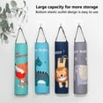 thumbnail image 3 of Cheers.US Canvas Bags Dispenser Organizer for Kitchen Shopping Bag Holder Wall Mounted Grocery Bag Holder,Hanging Garbage Bag Dispenser for Trash Bags Storage, 3 of 7