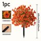 thumbnail image 2 of Estaca de jardín Flores Violeta Simulación Estaca de Flores | Adorno exterior resistente a la intemperie | Figura de decoración de jardín de plástico grande para patio, balcón, maceta | Acento, 2 of 2