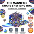 thumbnail image 2 of Caja cambiadora Fidget Toy con forma de Shashibo con 36 imanes Technicolor, 2 of 8