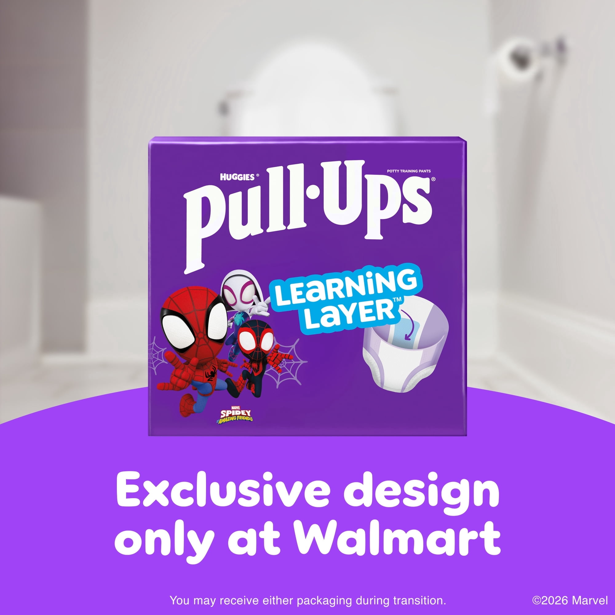 Pull-Ups Boys' Potty Training Pants, 5T-6T (46-60 lbs), 50 Count