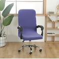 thumbnail image 4 of VQPeo Universal Stretch Office Chair Cover with Durable Zipper, Soft Slipcover for Desk or High Back Chair, 4 of 5