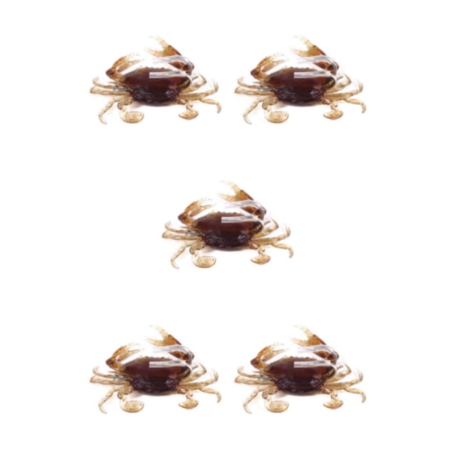 Simulación de cangrejos Inteprter anzuelo de cebo señuelo de pesca artificial 8cm