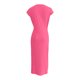 thumbnail image 5 of Vestido largo de manga corta y cuello redondo para mujer - Vestido largo de verano ligero de color liso - S-XL, 5 of 5