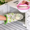 thumbnail image 2 of Yesfashion Cotton Heat-insulation Gloves Oven Glove Household Kitchen Accessories, 2 of 8
