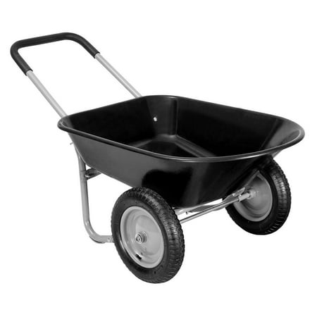 wheelbarrow cart garden wagon heavy tire duty landscape yard wheel giantex gymax wheelbarrows outdoor use dialog displays option button additional
