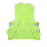 High Visibility Reflective Vest for Night Running and Outdoor Work Enhanced with Breathable Mesh